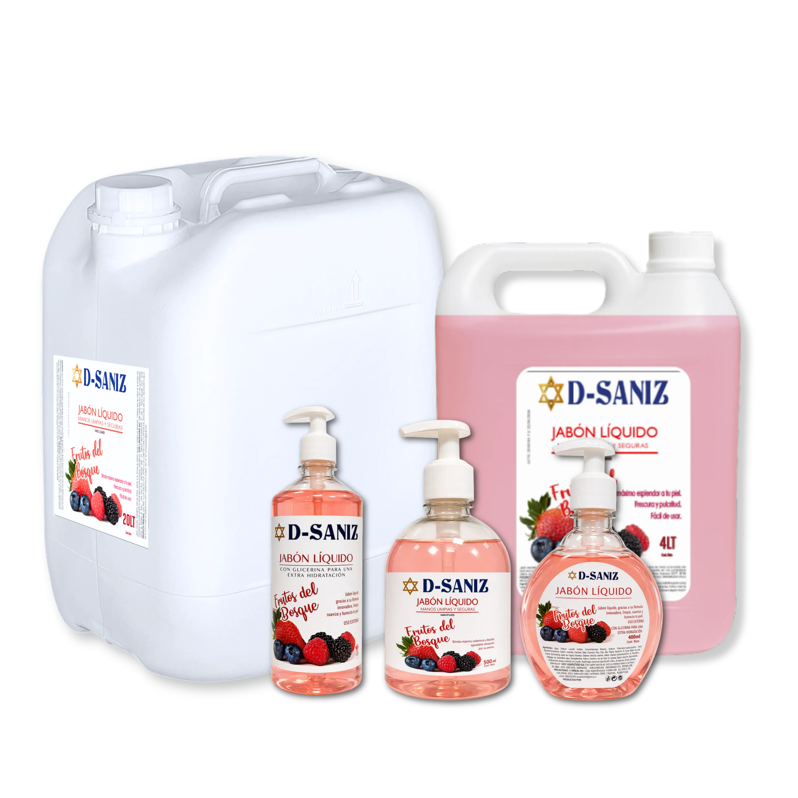 JABÓN LIQUIDO FRUTOS ROJOS