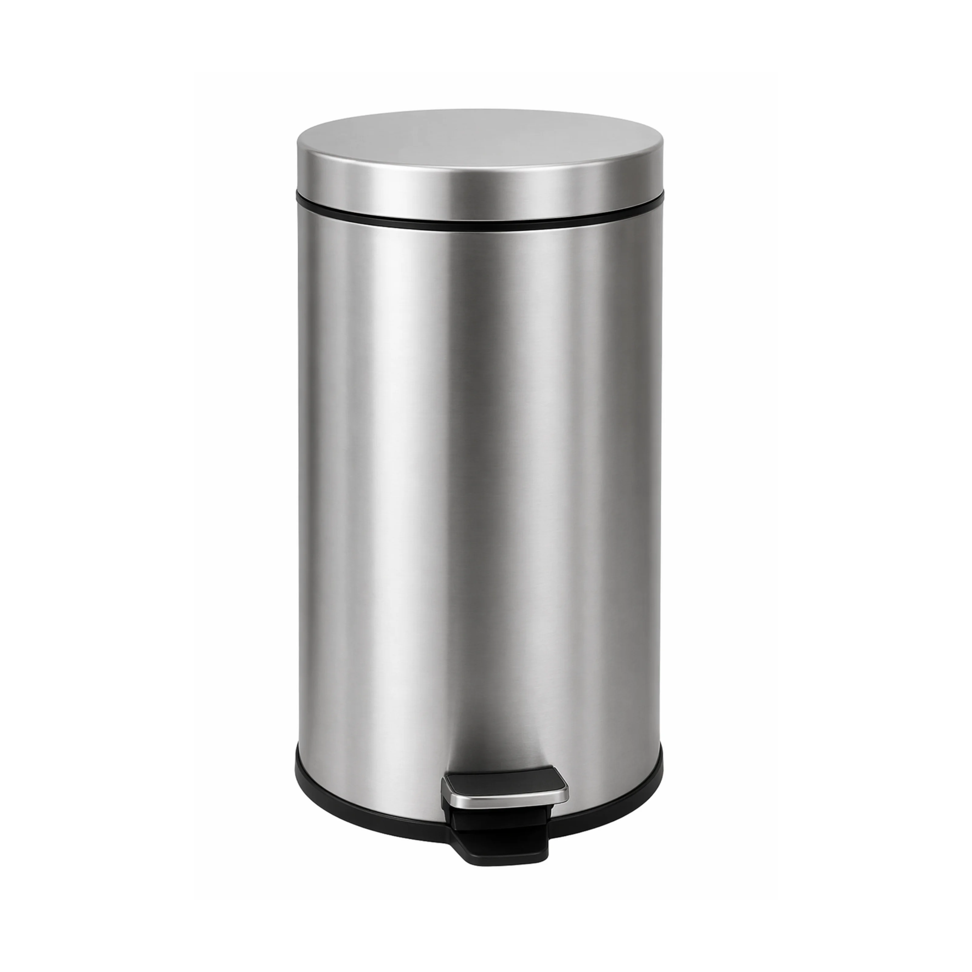TACHO DE ACERO INOXI CON PEDAL 12 LT